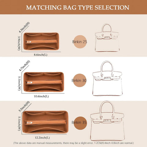 Felt Bag Insert Organizer